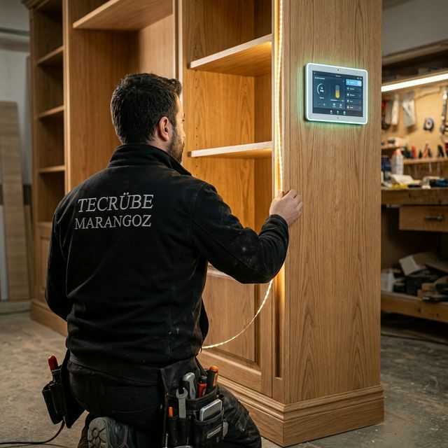 Akıllı Ev Sistemleri ve Gizli Aydınlatmalı Kitaplık Tasarımı