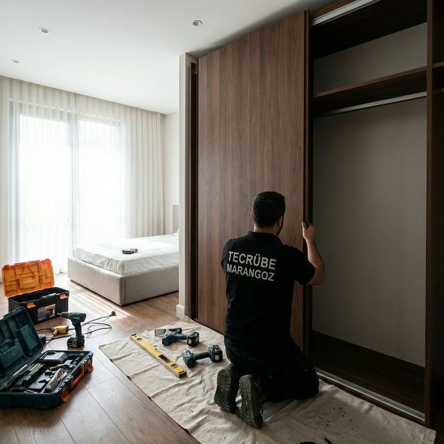 Tavan Boyu Ray Dolap Sistemlerinde Montaj İncelikleri