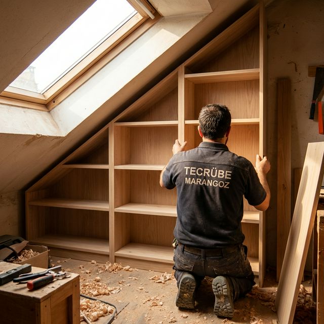 Çatı Katı Dönüşümleri: Eğimli Tavanlar İçin Akıllı Depolama