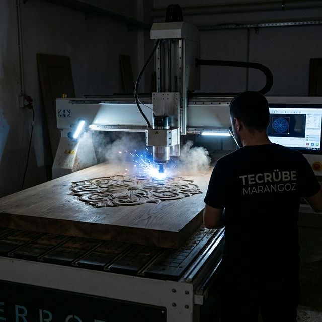 CNC Kesim Teknolojisi: Marangozlukta Milimetrik Hassasiyet