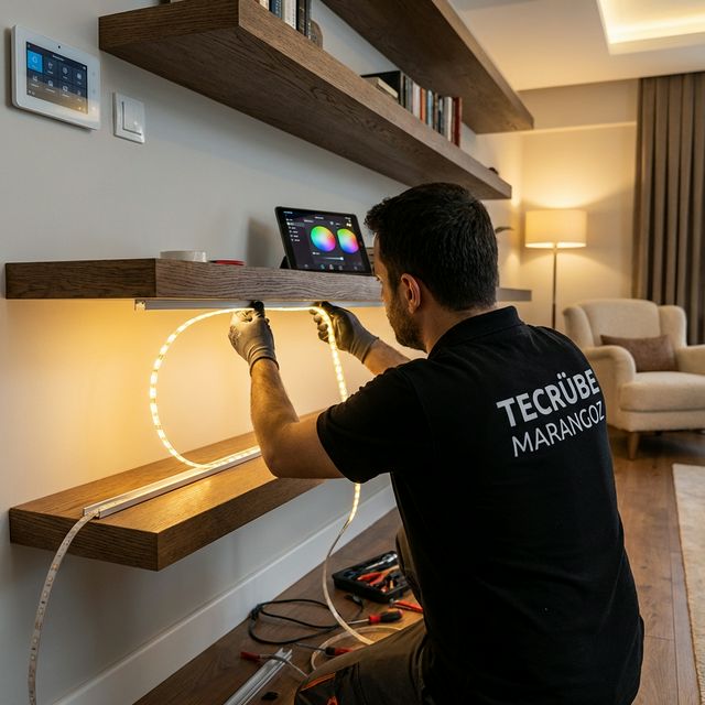 Mobilyada Akıllı Aydınlatma: Gizli LED ve Sensör Entegrasyonu